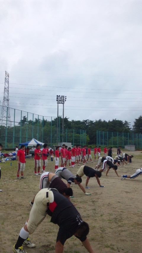 6月19日岡山大学合同練習