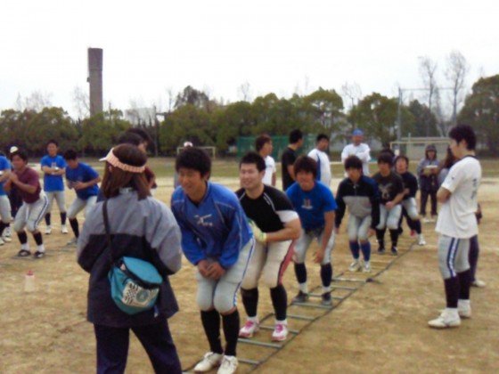 大阪府立大学での合同練習